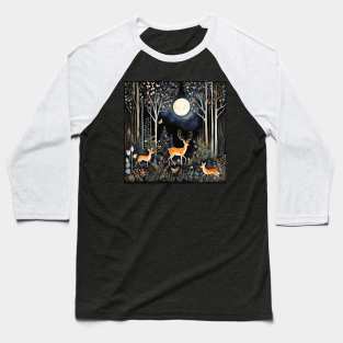 Deep in the Dark Forest Baseball T-Shirt